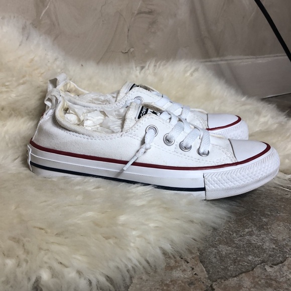 Converse Womens All Star Low White - Picture 2 of 5